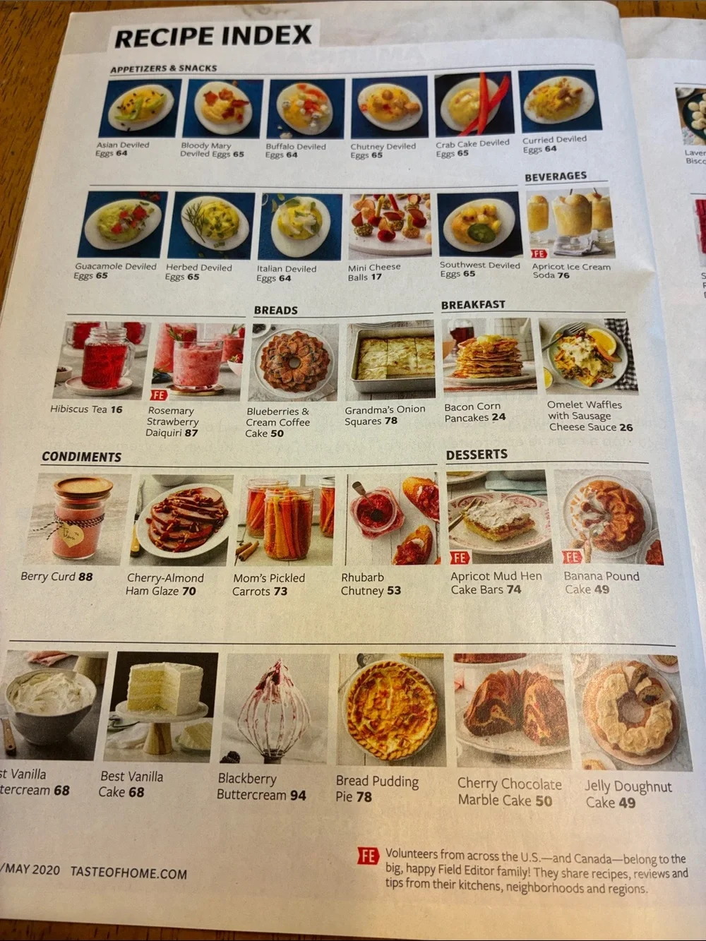 Taste Of Home seasonal lot